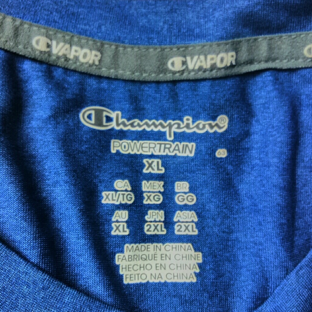 Champion athletic shirt
